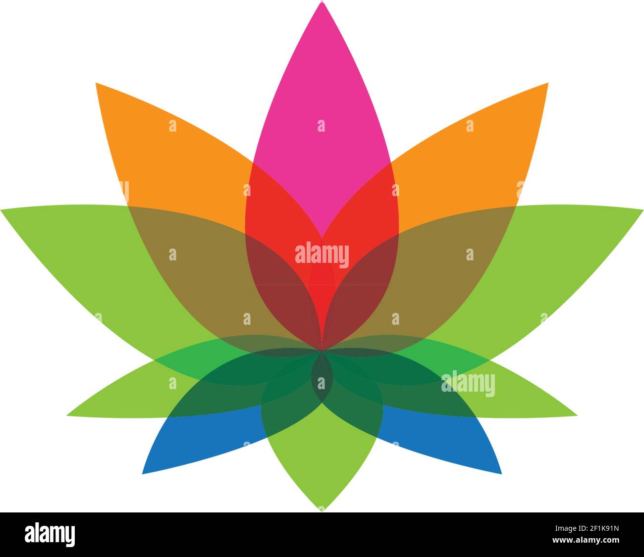 Beauty Vector flowers design logo Template icon Stock Vector Image ...