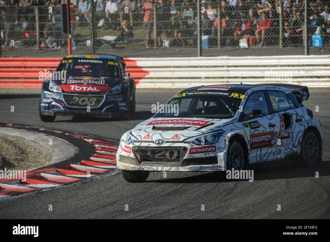 TOOMAS HEIKKINEN (FIN) team GRX Set , Hyundai i20 action during the ...
