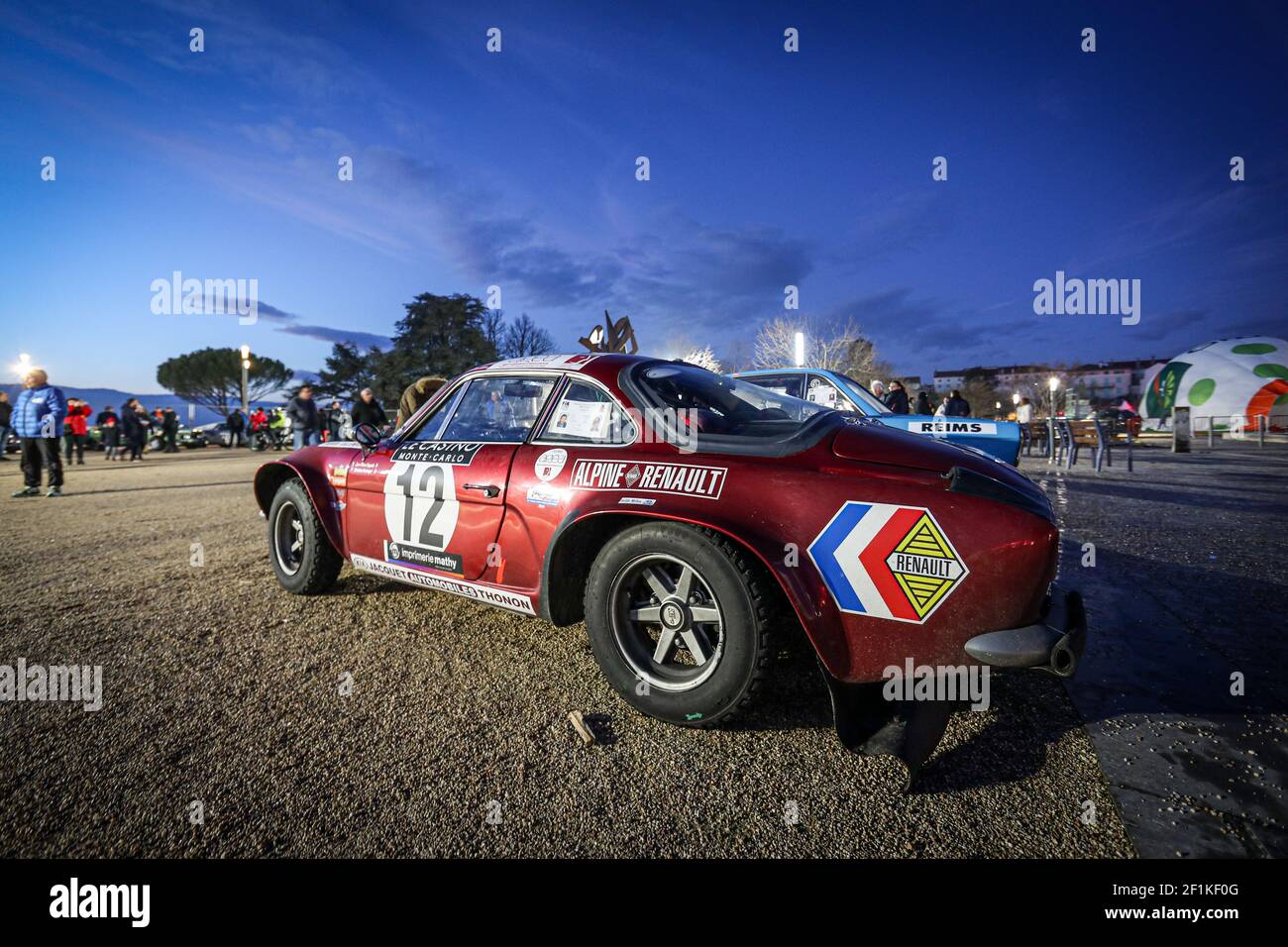 12 COPPOLA Jean-Pierre (FRA), BOULANGER Christian (FRA), ALPINE-RENAULT A110 1600 S, 1970, TEAM AGEA, Action during the 2020 Rallye Monte Carlo Historique from january 30 to february 4 1 at Monaco - Photo Alexandre Guillaumot / DPPI Stock Photo