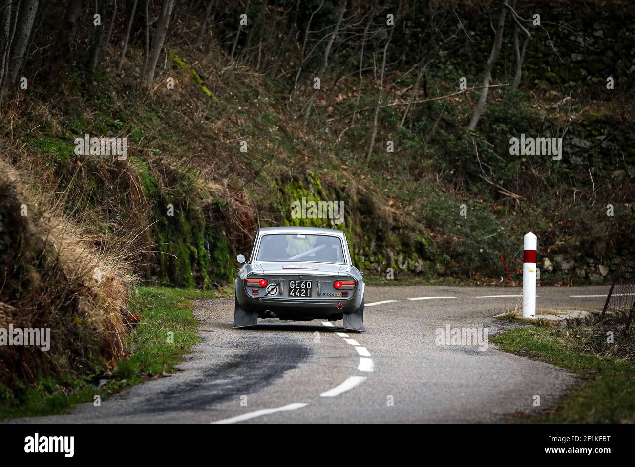 08 TOSETTI Max (ITA), BERNARDELLI Marco (ITA), LANCIA FULVIA 1600 HF, 1971, Action during the 2020 Rallye Monte Carlo Historique from january 30 to february 4 1 at Monaco - Photo Alexandre Guillaumot / DPPI Stock Photo