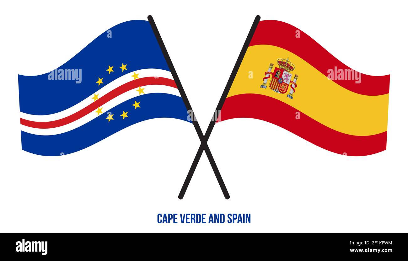 Spain cape verde flag Cut Out Stock Images & Pictures - Alamy