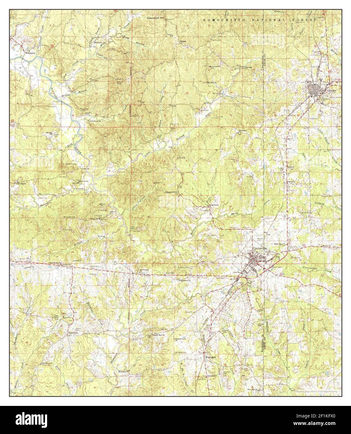 Gloster map Cut Out Stock Images & Pictures Alamy