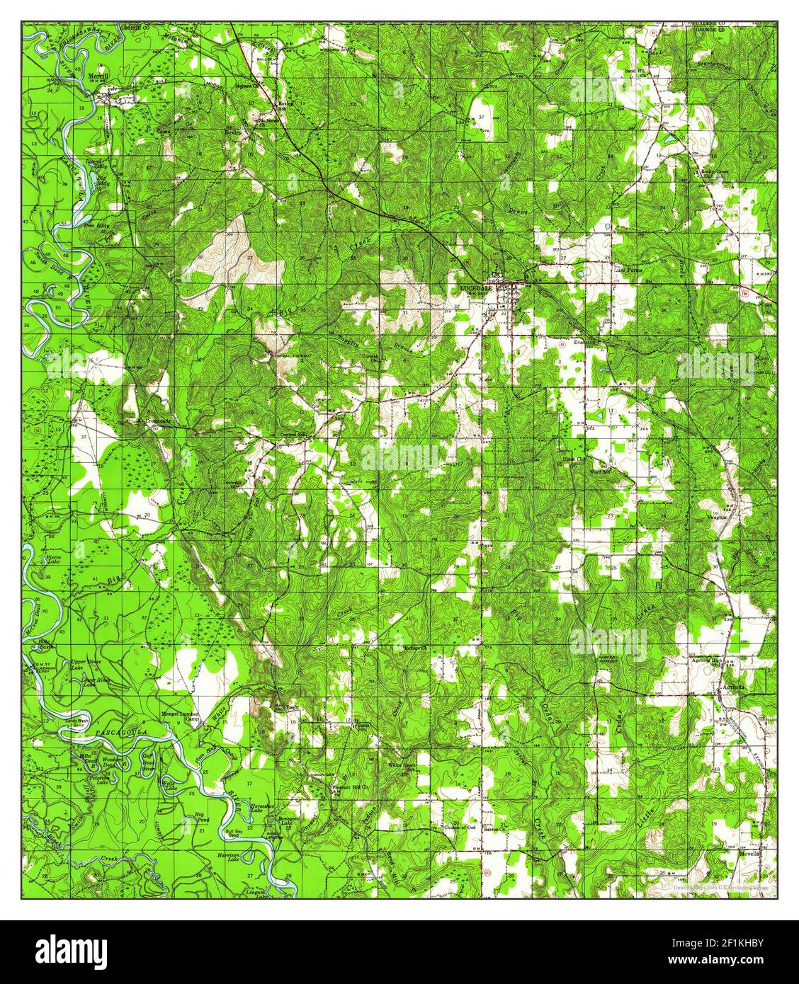 Lucedale mississippi map Cut Out Stock Images & Pictures Alamy