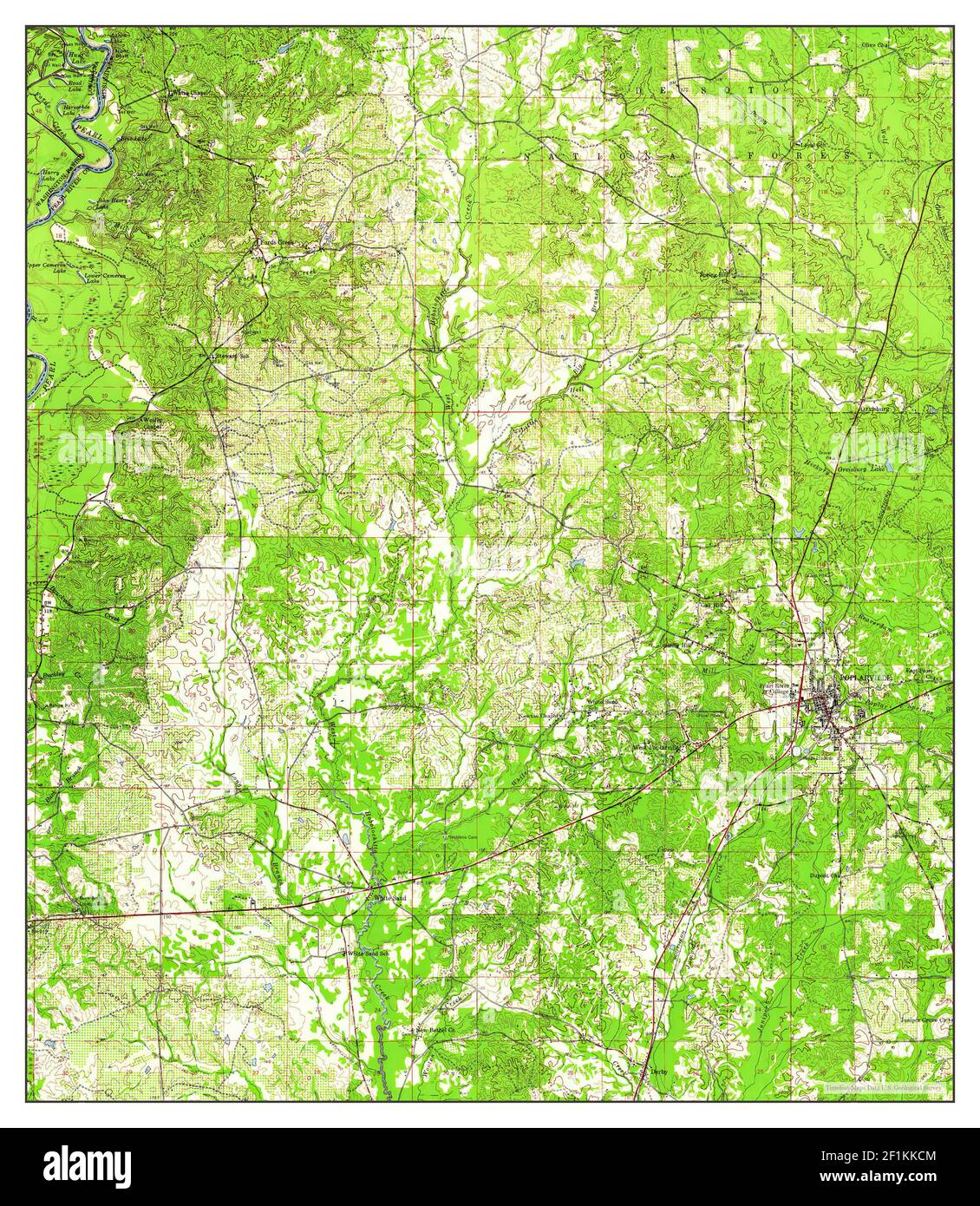 Poplarville map Cut Out Stock Images & Pictures Alamy