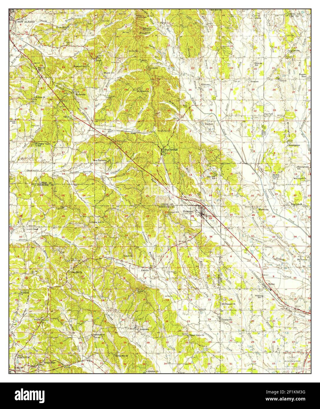 Map of sherman Cut Out Stock Images & Pictures Alamy