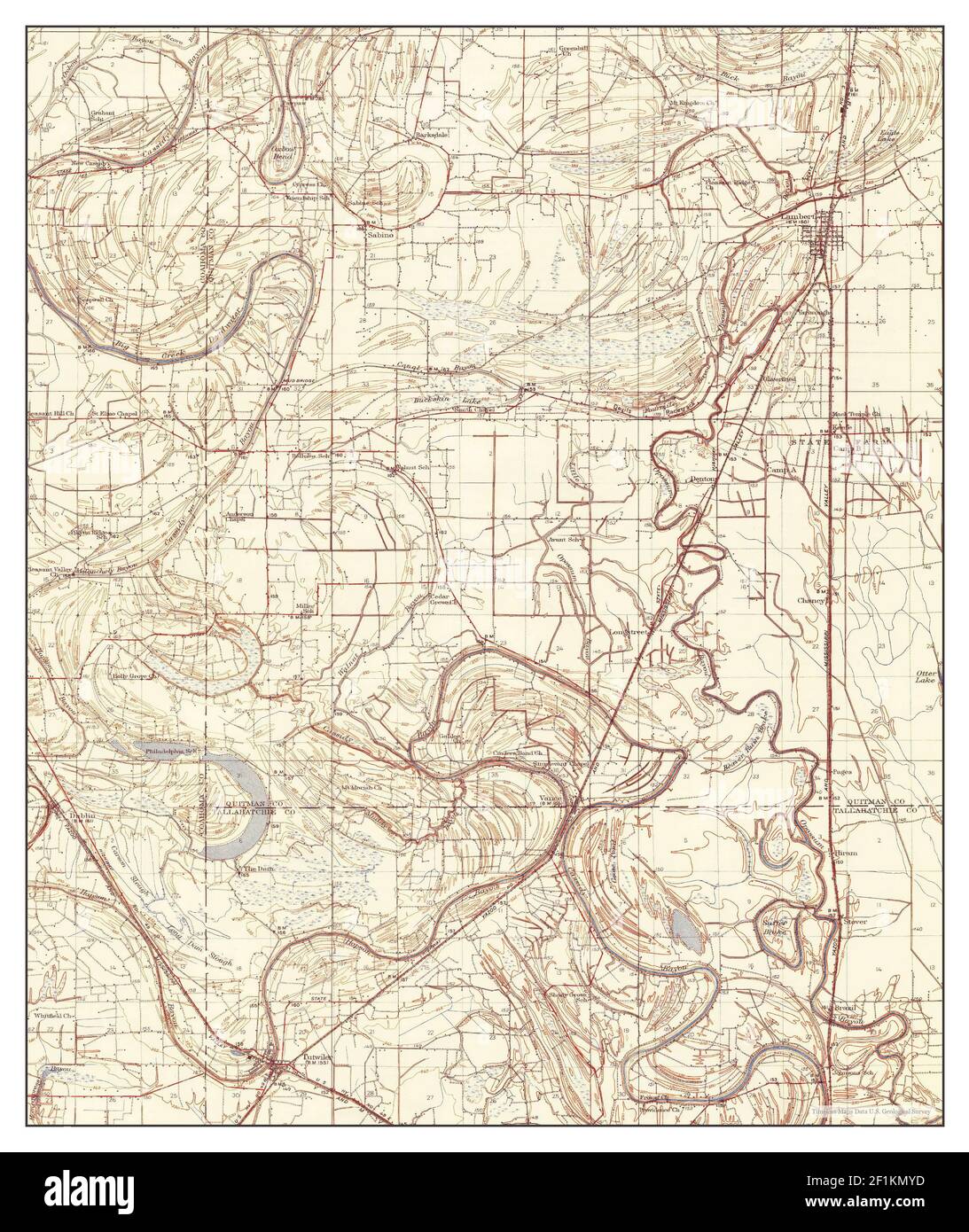Tutwiler mississippi map hires stock photography and images Alamy