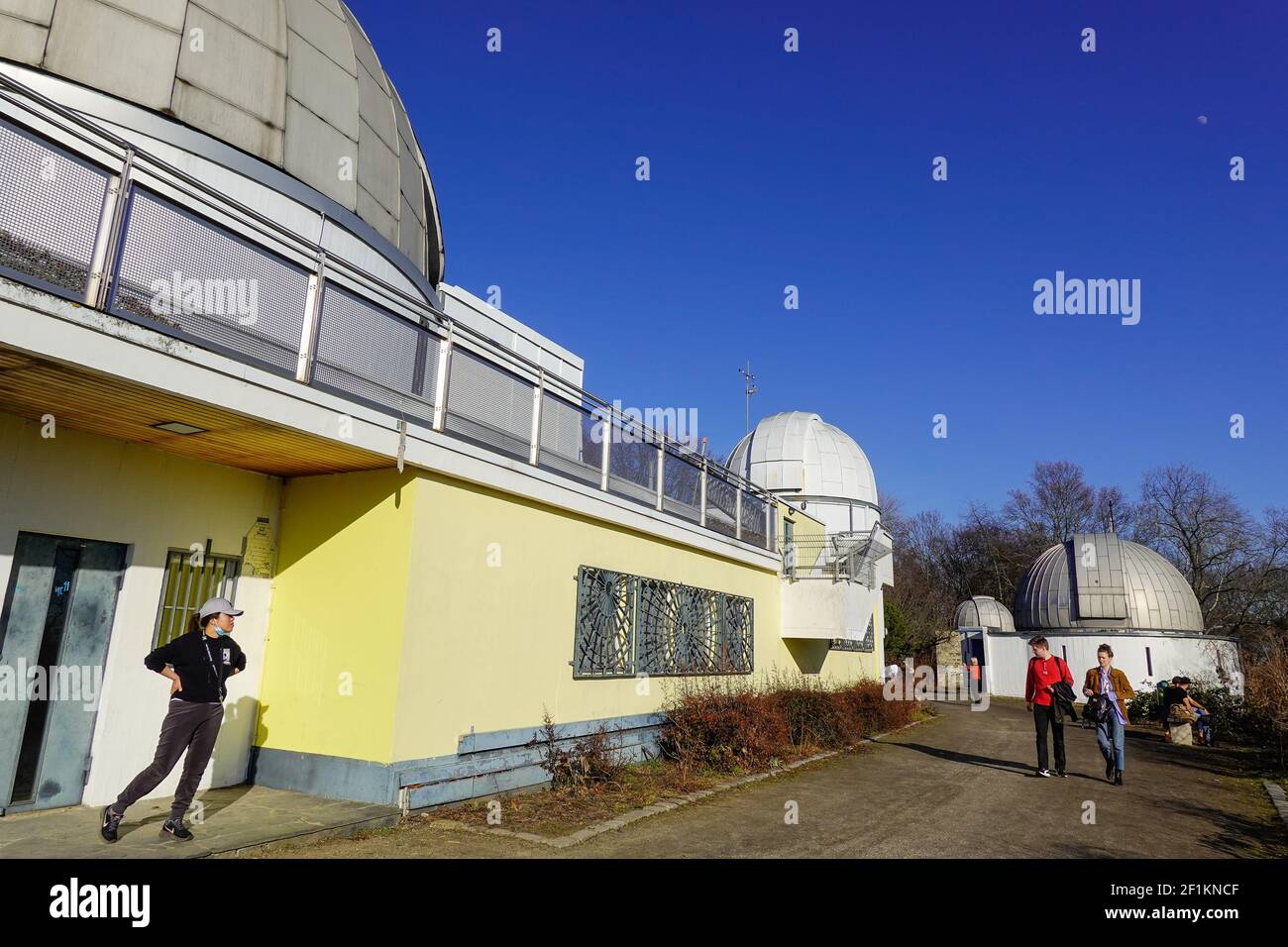 Wilhelm-Foerster-Sternwarte, Munsterdamm, Schöneberg, Berlin, Deutschland Stock Photo