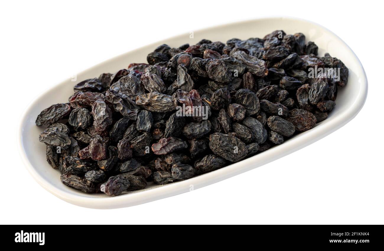 Black grape on white Cut Out Stock Images & Pictures - Alamy