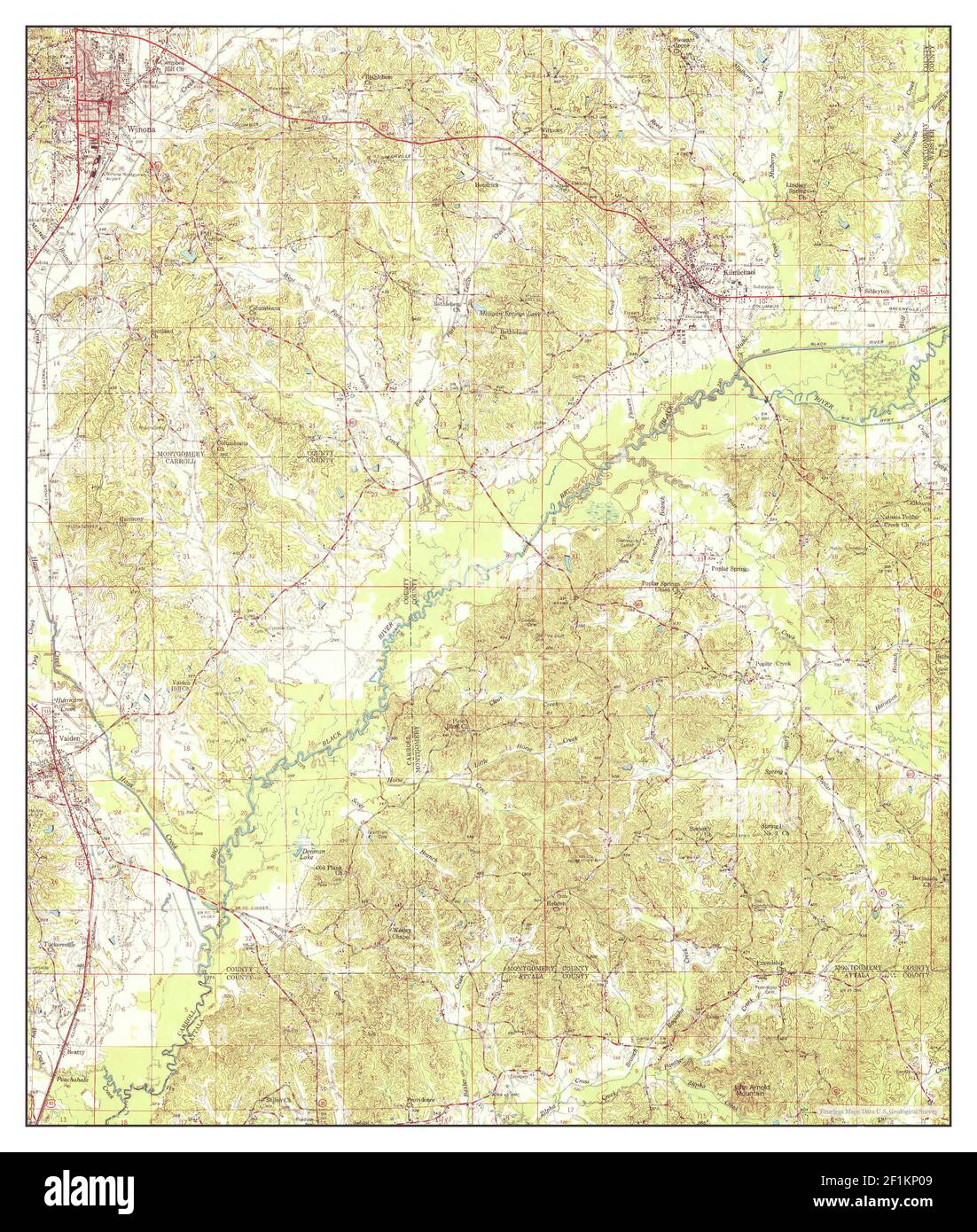 Map of winona hires stock photography and images Alamy