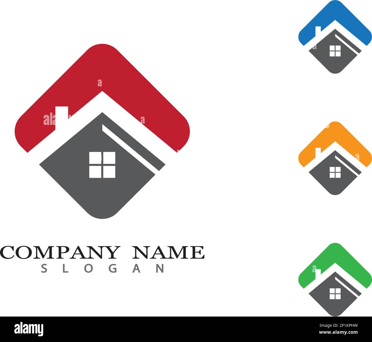 Property Logo Template vector icon illustration design Stock Vector ...