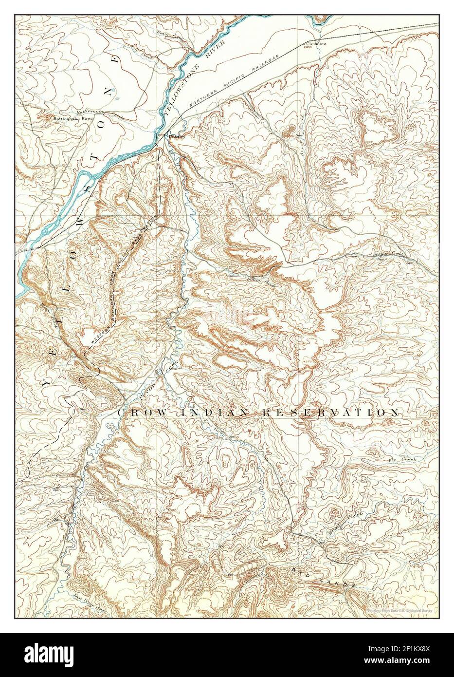 Huntley, Montana, map 1893, 1125000, United States of America by