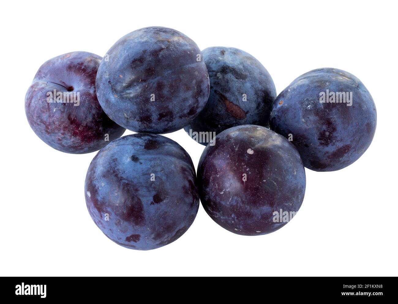 Isolated plums whole half hi-res stock photography and images - Alamy