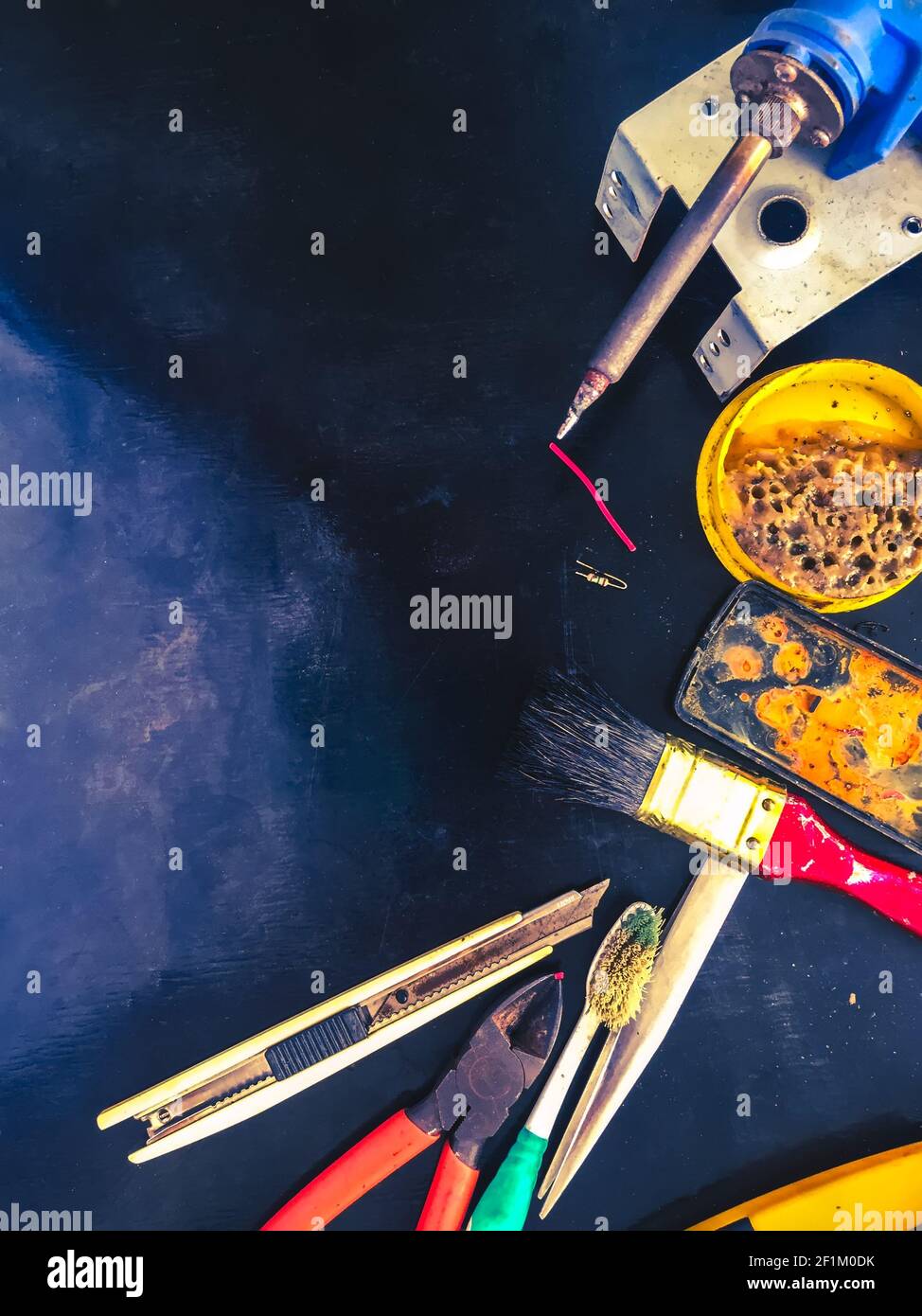 Soldering set hi-res stock photography and images - Alamy