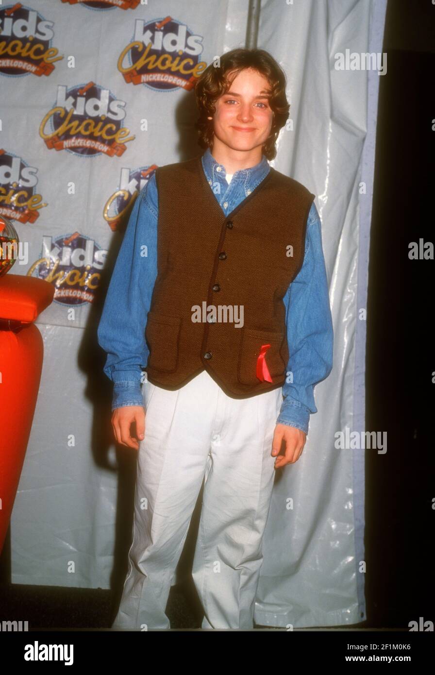 Universal City, California, USA 11th May 1996 Actor Elijah Wood attends the Ninth Annual Nickelodeon's Kids' Choice Awards on May 11, 1996 at Universal Studios in Universal City, California, USA. Photo by Barry King/Alamy Stock Photo Stock Photo