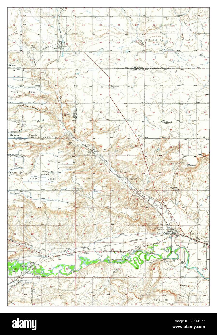 Vaughn map hires stock photography and images Alamy