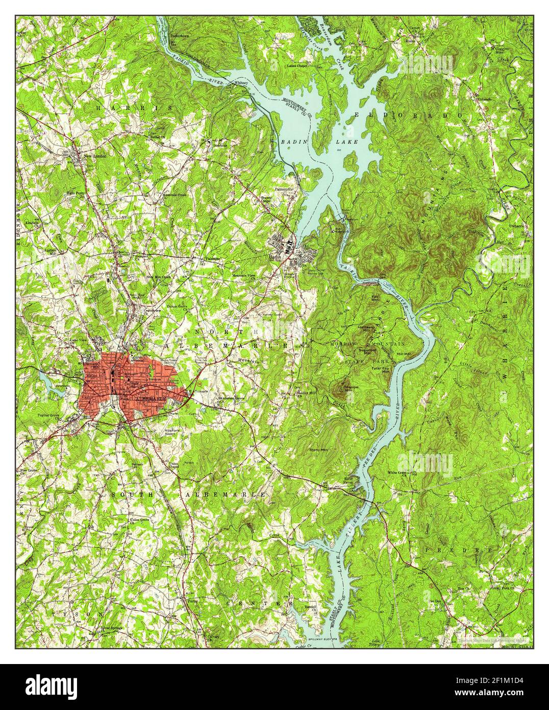Albemarle north carolina map Cut Out Stock Images & Pictures Alamy