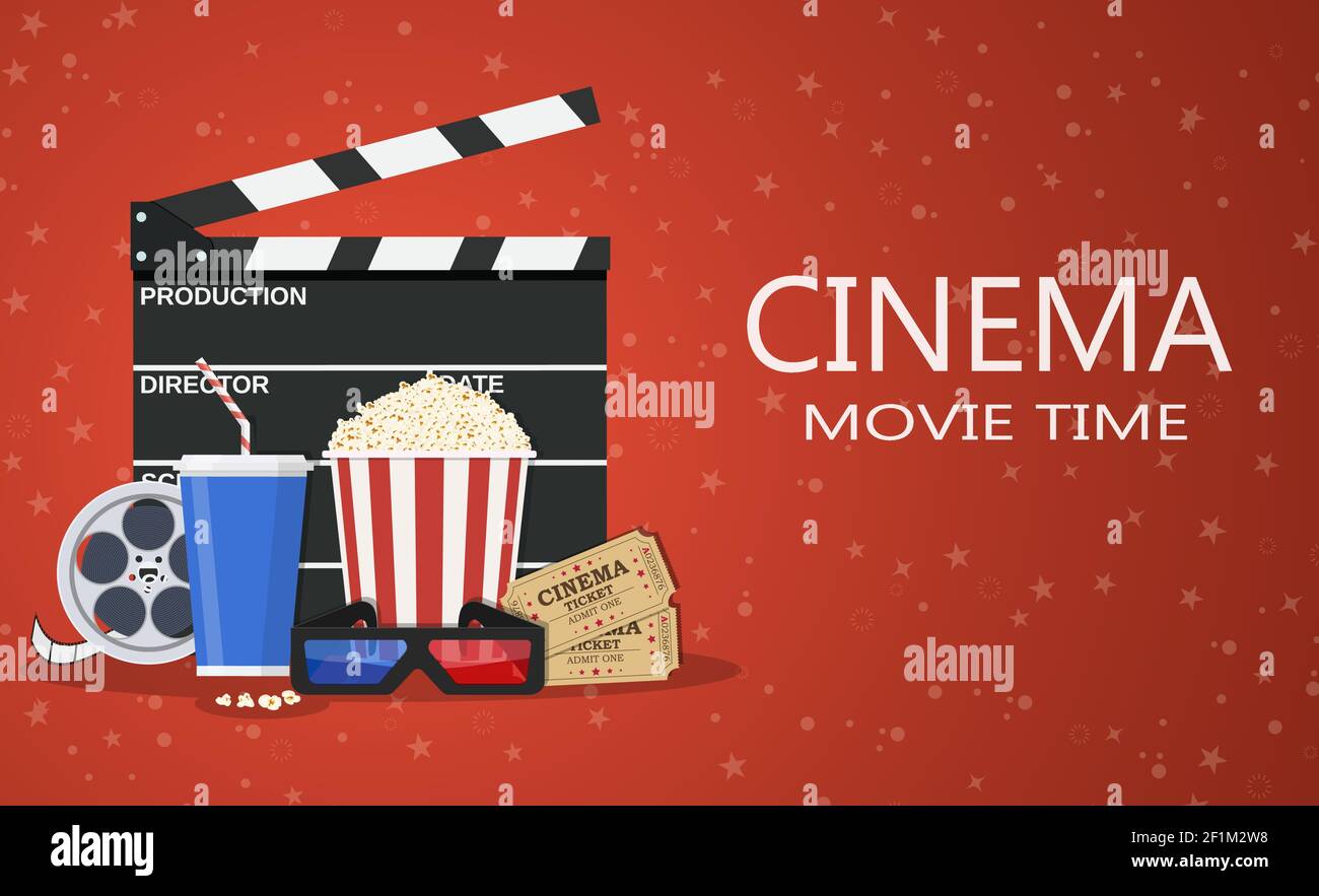 Movie poster template Stock Vector Image &amp; Art - Alamy