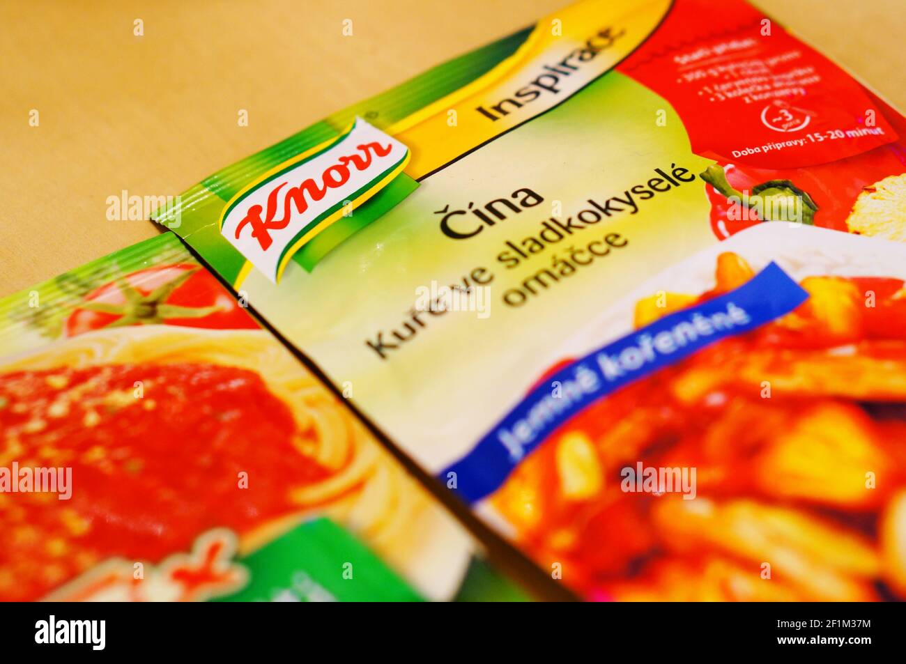 bags 2014: in Alamy 03, dishes different - Knorr fix POZNAN, - for POLAND Stock Photo Feb