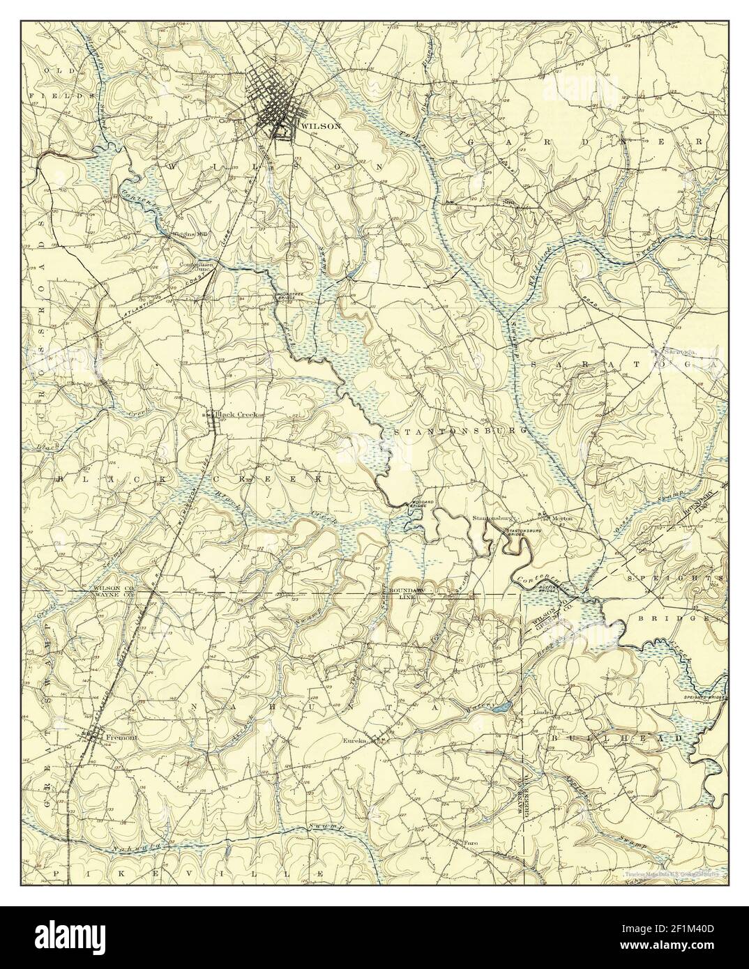Wilson, North Carolina, map 1904, 162500, United States of America by