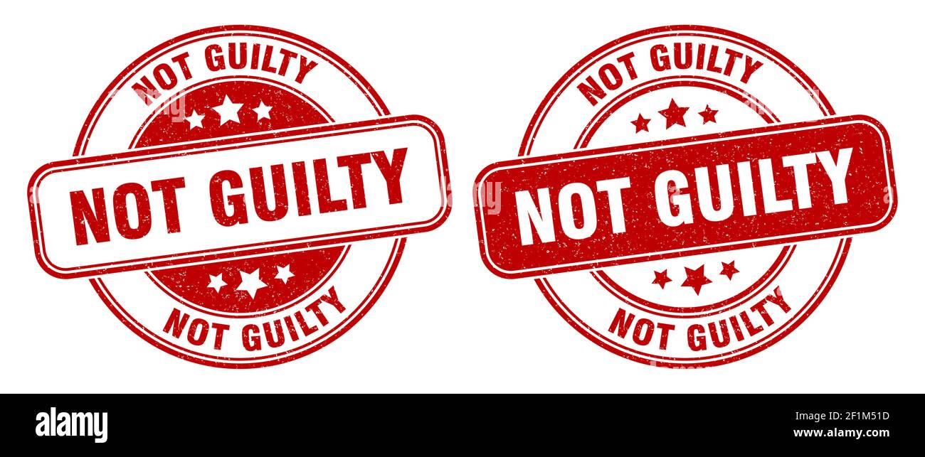 Not Guilty Stamp High Resolution Stock Photography And Images Alamy