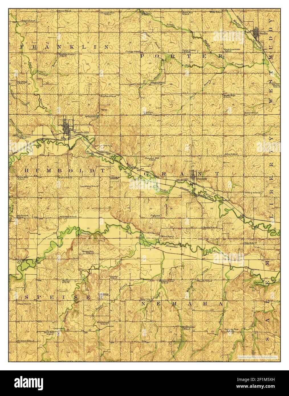 Humboldt county map Cut Out Stock Images & Pictures Alamy