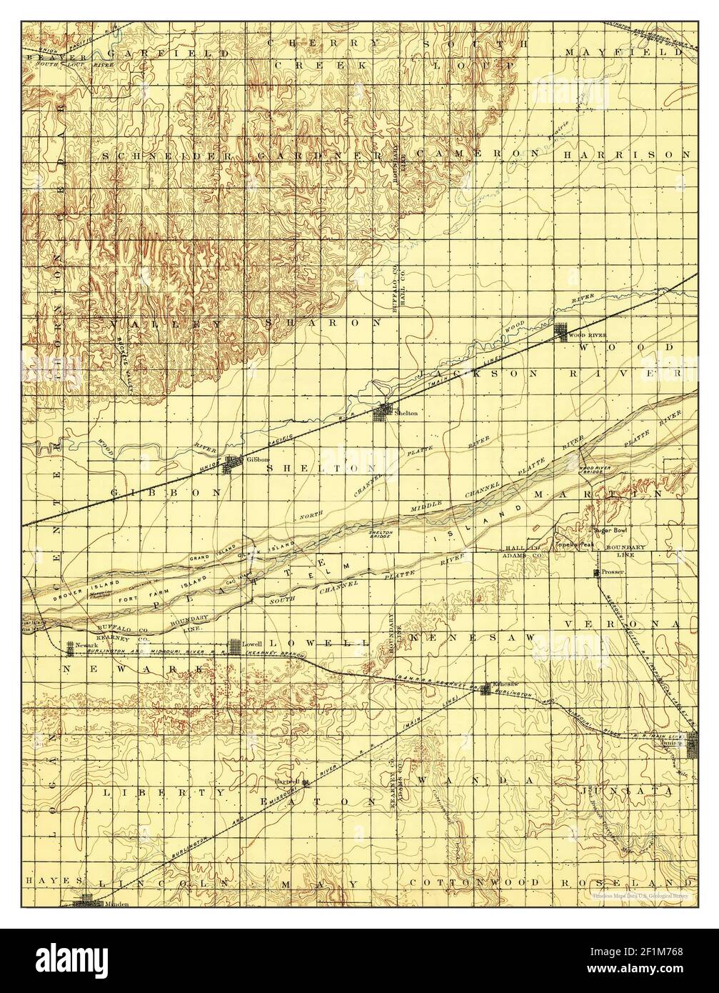 St Paul, Minnesota, map 1896, 1:62500, United States of America by Timeless  Maps, data U.S. Geological Survey Stock Photo - Alamy