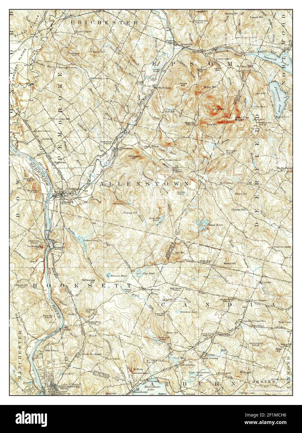 Suncook, New Hampshire, map 1921, 162500, United States of America by Timeless Maps, data U.S
