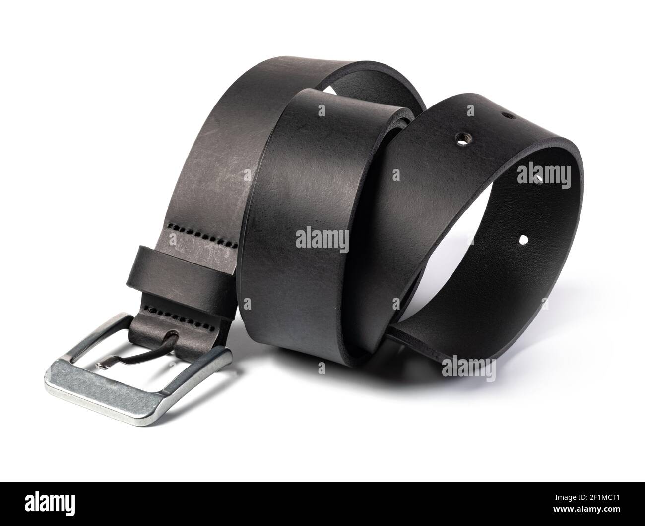 Leather belt Stock Photo