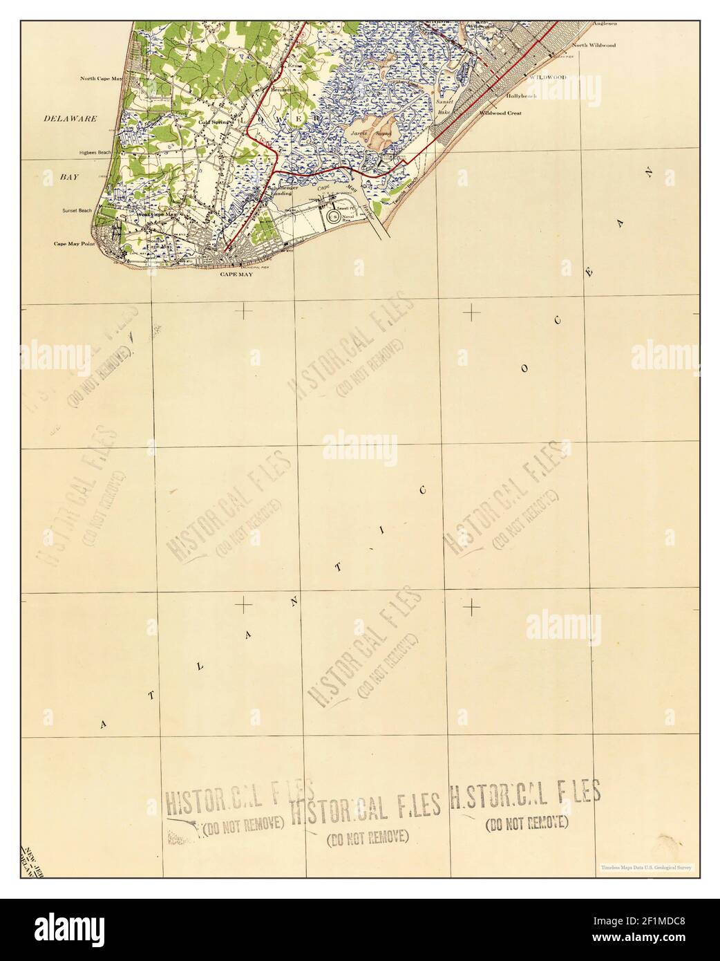 Cape May Tourist Map Map Of Cape May Hi-Res Stock Photography And Images - Page 2 - Alamy