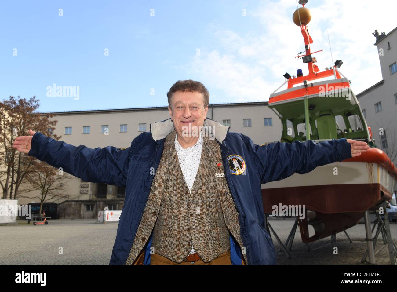 Munich, Germany. 08th Mar, 2021. Wolfgang M. Heckl, Director General of the Deutsches Museum, stands in the museum's courtyard. After the easing of measures against Corona, museums or galleries in most of the German states have been allowed to open or at least make appointments under certain conditions since March 8; in some states, regional incidence remains the yardstick. Credit: Felix Hörhager/dpa/Alamy Live News Stock Photo