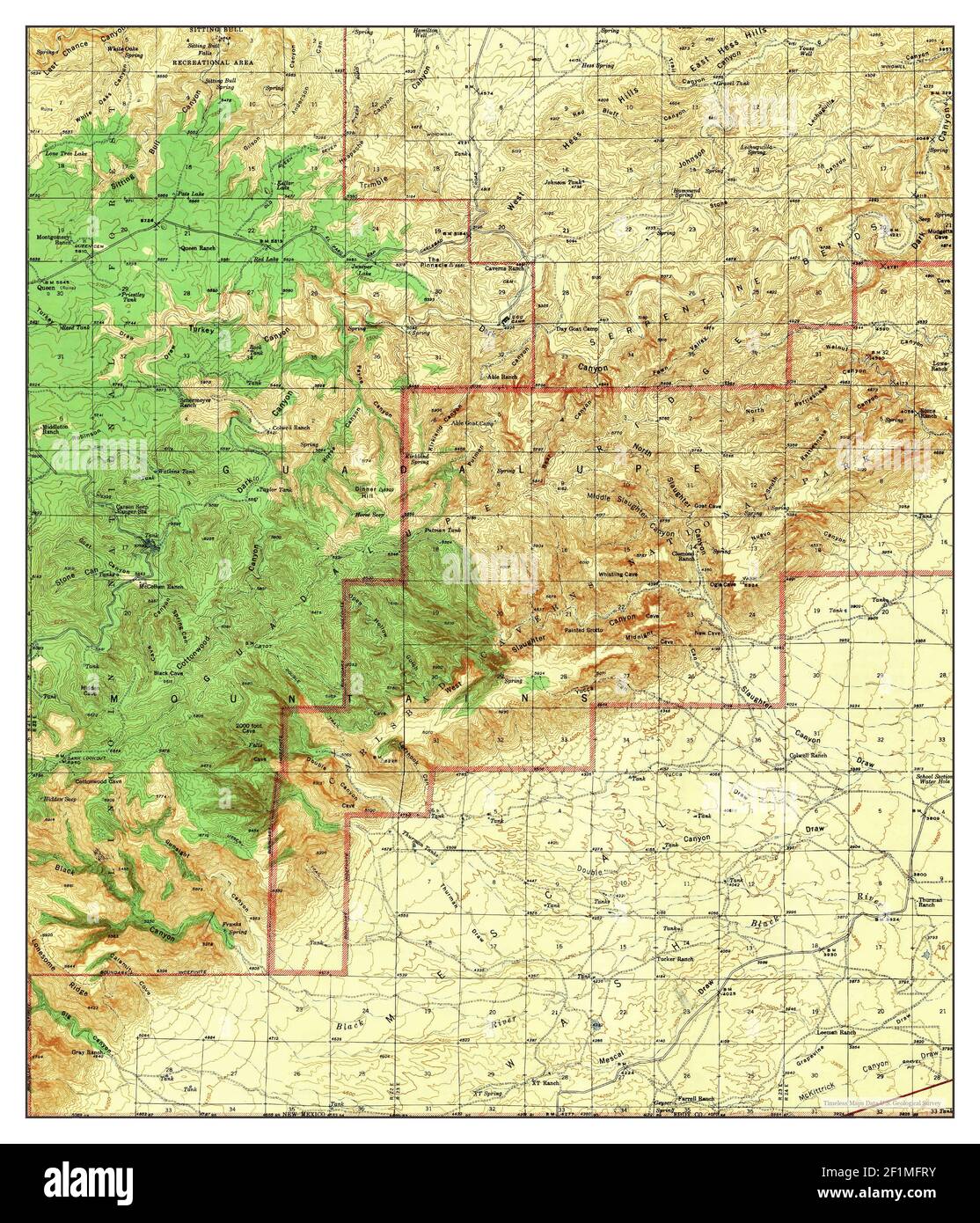 Map of carlsbad new mexico hires stock photography and images Alamy