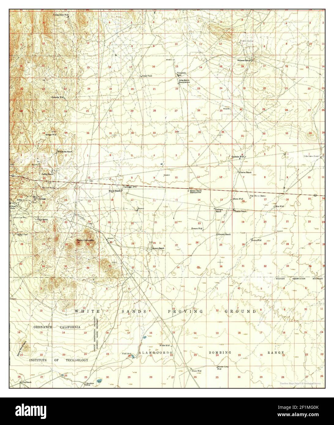 Carthage historic map Cut Out Stock Images & Pictures Alamy