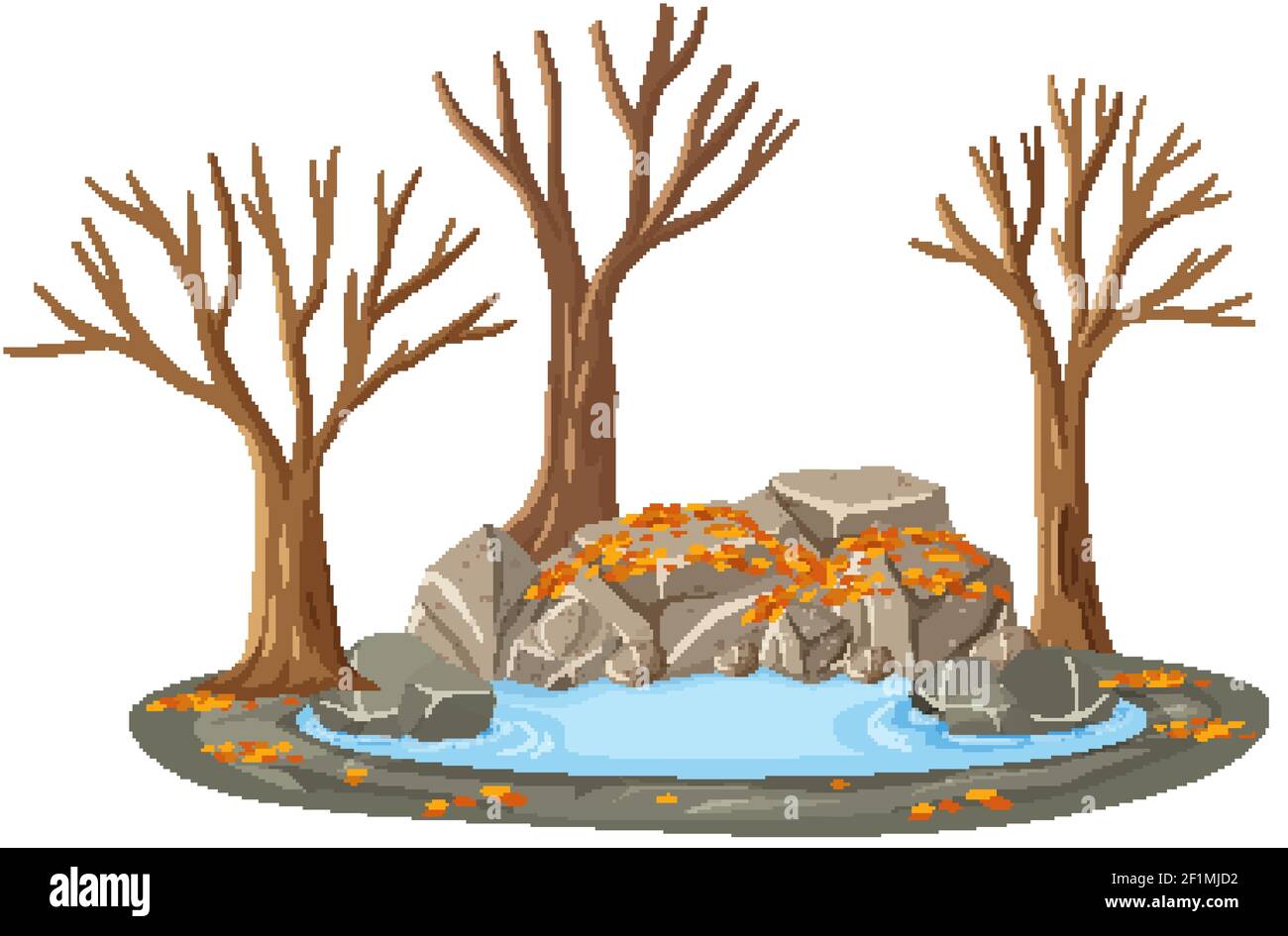 Isolated tree on white background illustration Stock Vector Image & Art ...