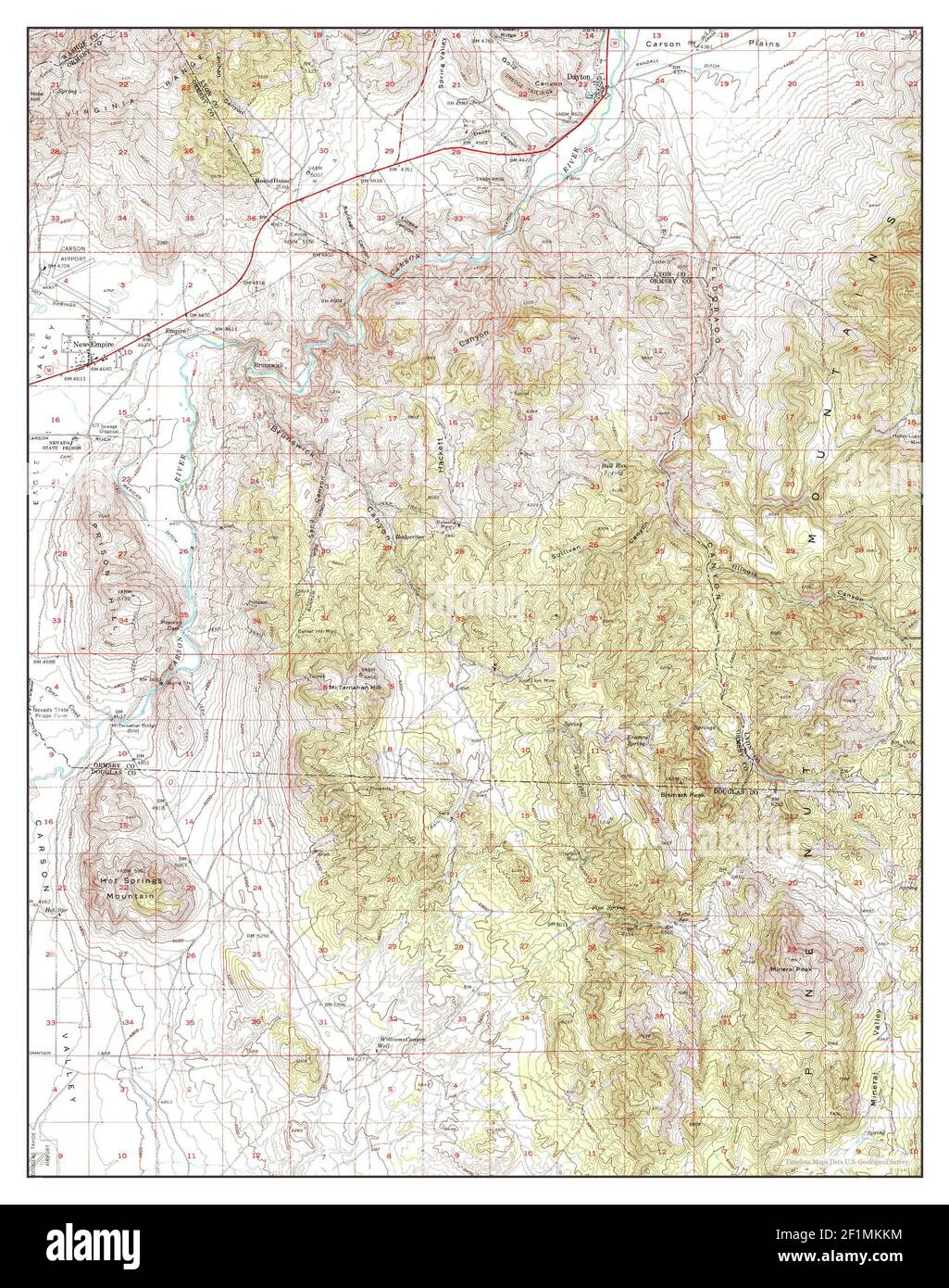 Map of dayton hires stock photography and images Alamy
