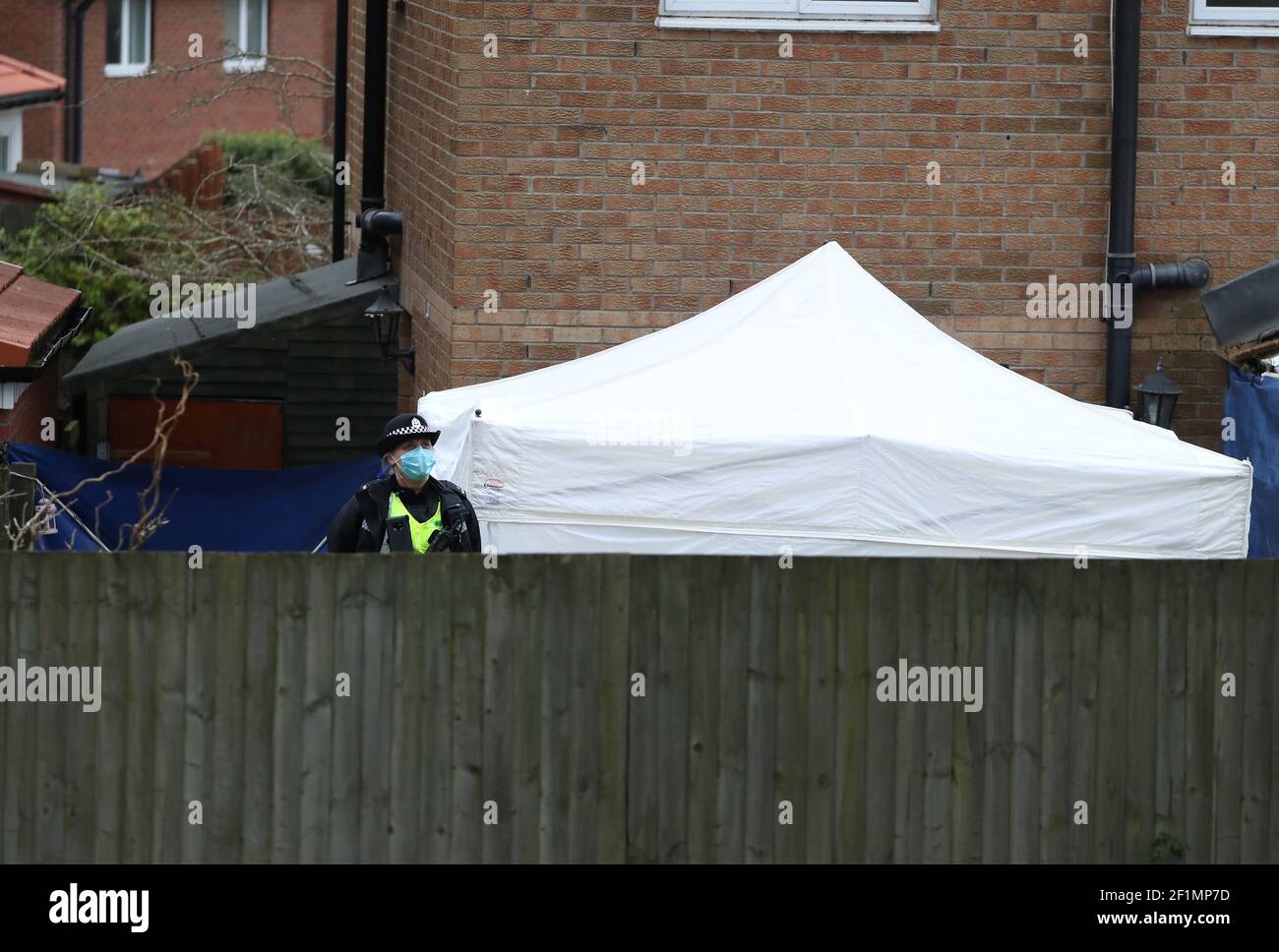 Police activity at a property in Troon Avenue in Dundee as the search