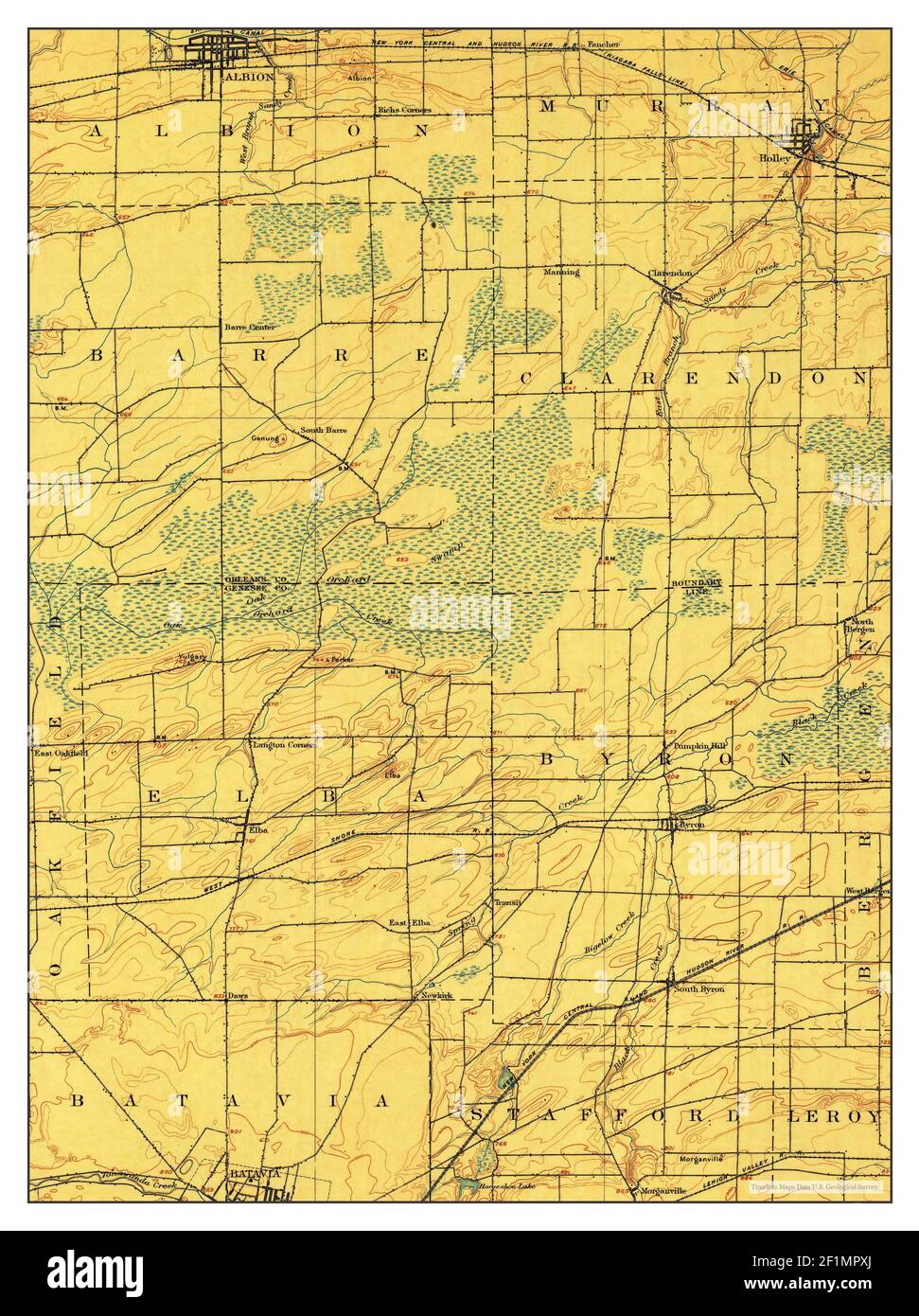 Albion, New York, map 1897, 162500, United States of America by