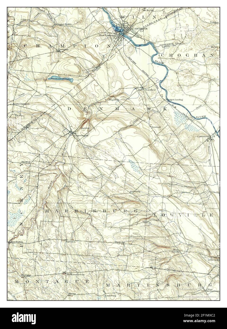 Carthage historic map Cut Out Stock Images & Pictures Alamy