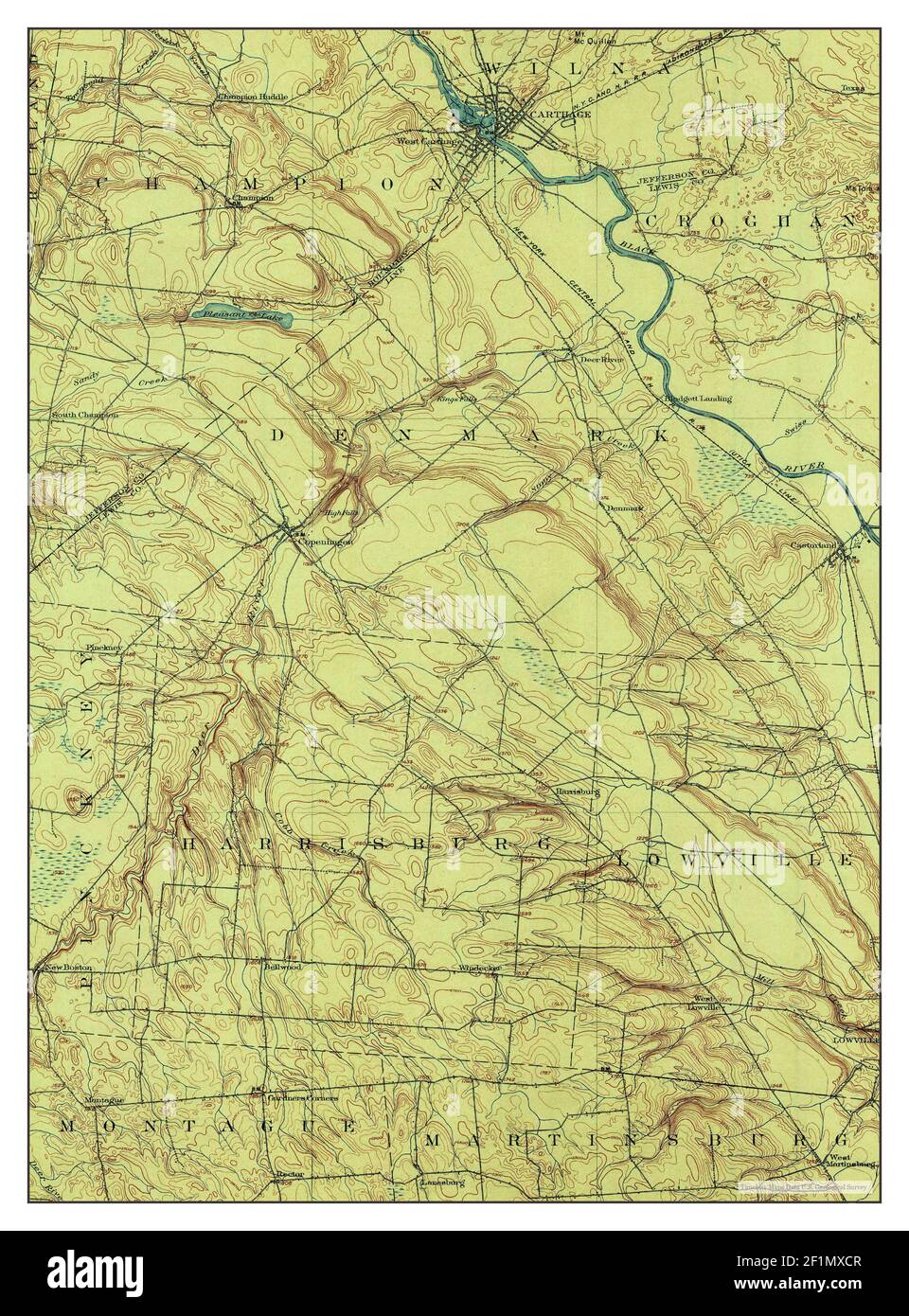 Carthage historic map Cut Out Stock Images & Pictures Alamy