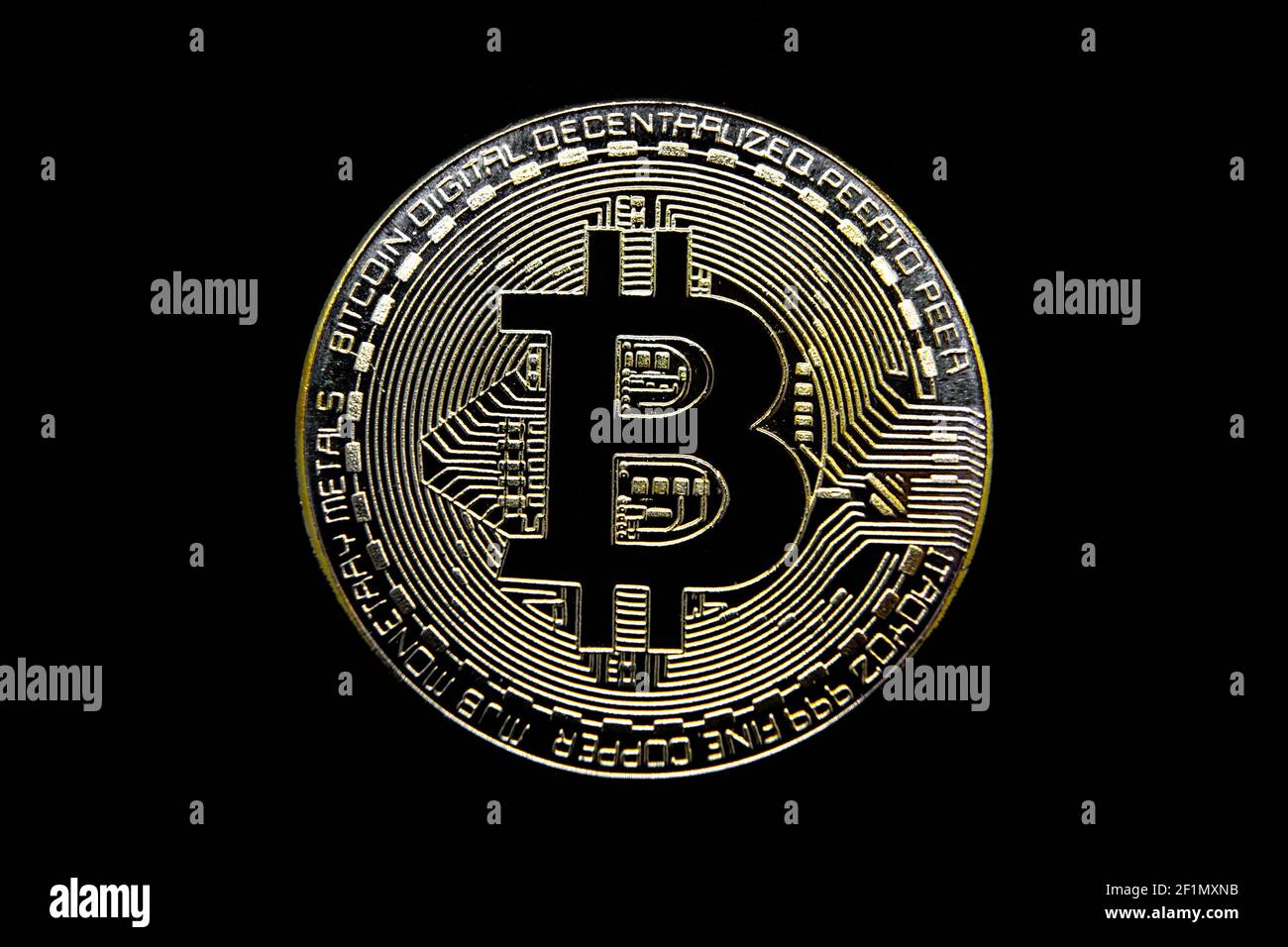 Bitcoin is the best known and most common cryptocurrency in the world. In  recent years, it has become popular and its value has risen several hundred  Stock Photo - Alamy
