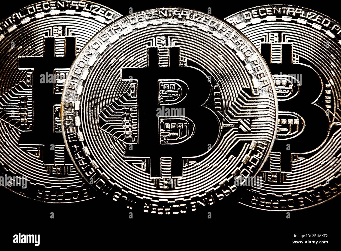 Bitcoin is the best known and most common cryptocurrency in the world. In  recent years, it has become popular and its value has risen several hundred  Stock Photo - Alamy