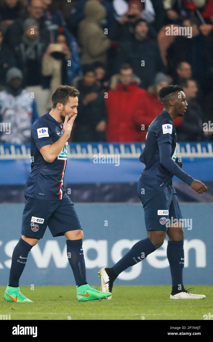 Carte Joueur PSG Jean-Christophe Bahebeck - Saison 2014/2015 Paris Saint-Germain