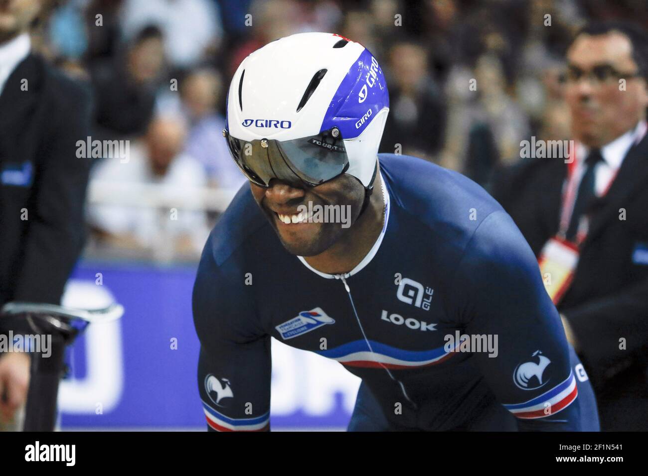 Gregory BAUGE (FRA) during the UCI Track Cycling World Championships at