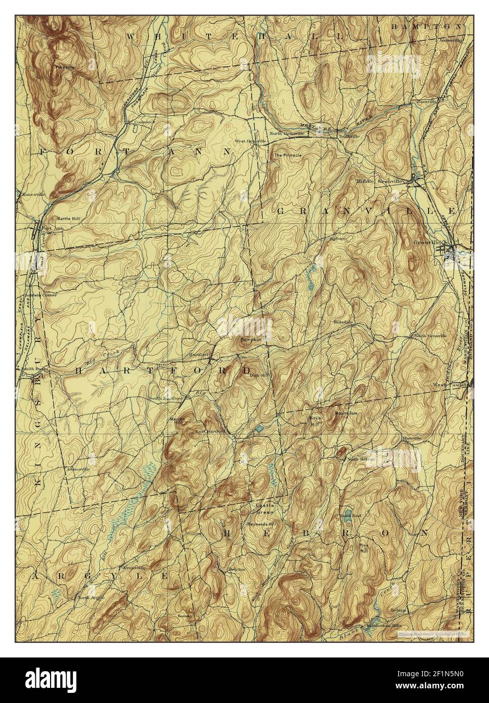 Fort ann new york map hires stock photography and images Alamy