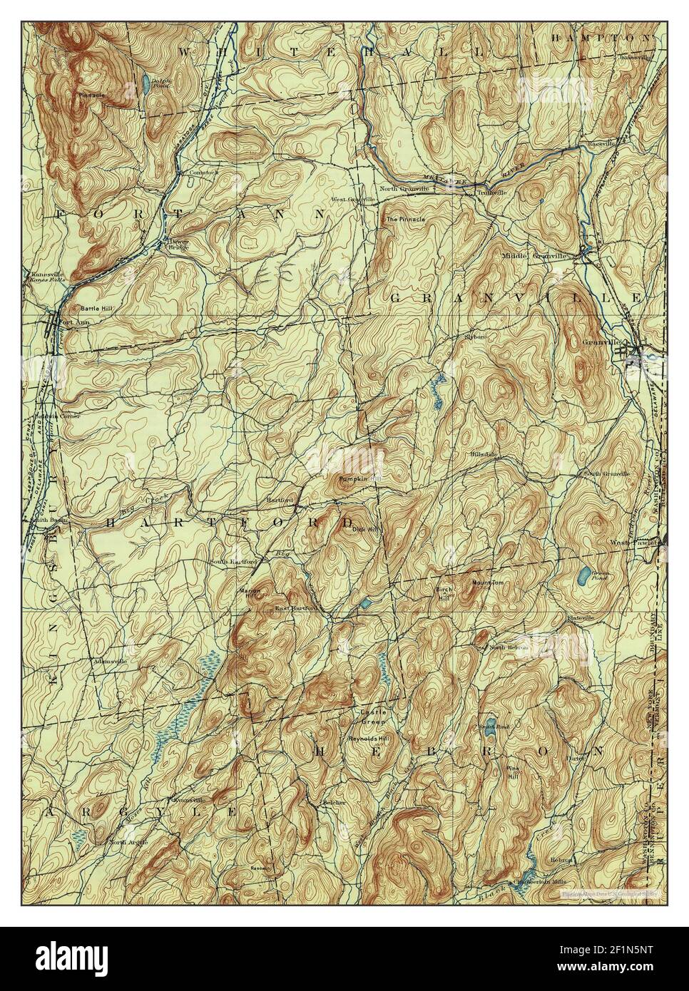 Fort ann map hires stock photography and images Alamy