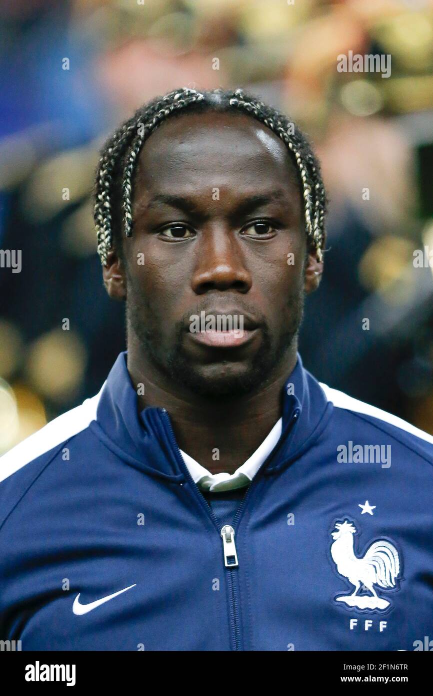 Bacary Sagna (Fra) during the international friendly football game between France and Brazil at Stade de France in Saint Denis (North of Paris), on march 26, 2015 - Photo Stephane Allaman / DPPI Stock Photo
