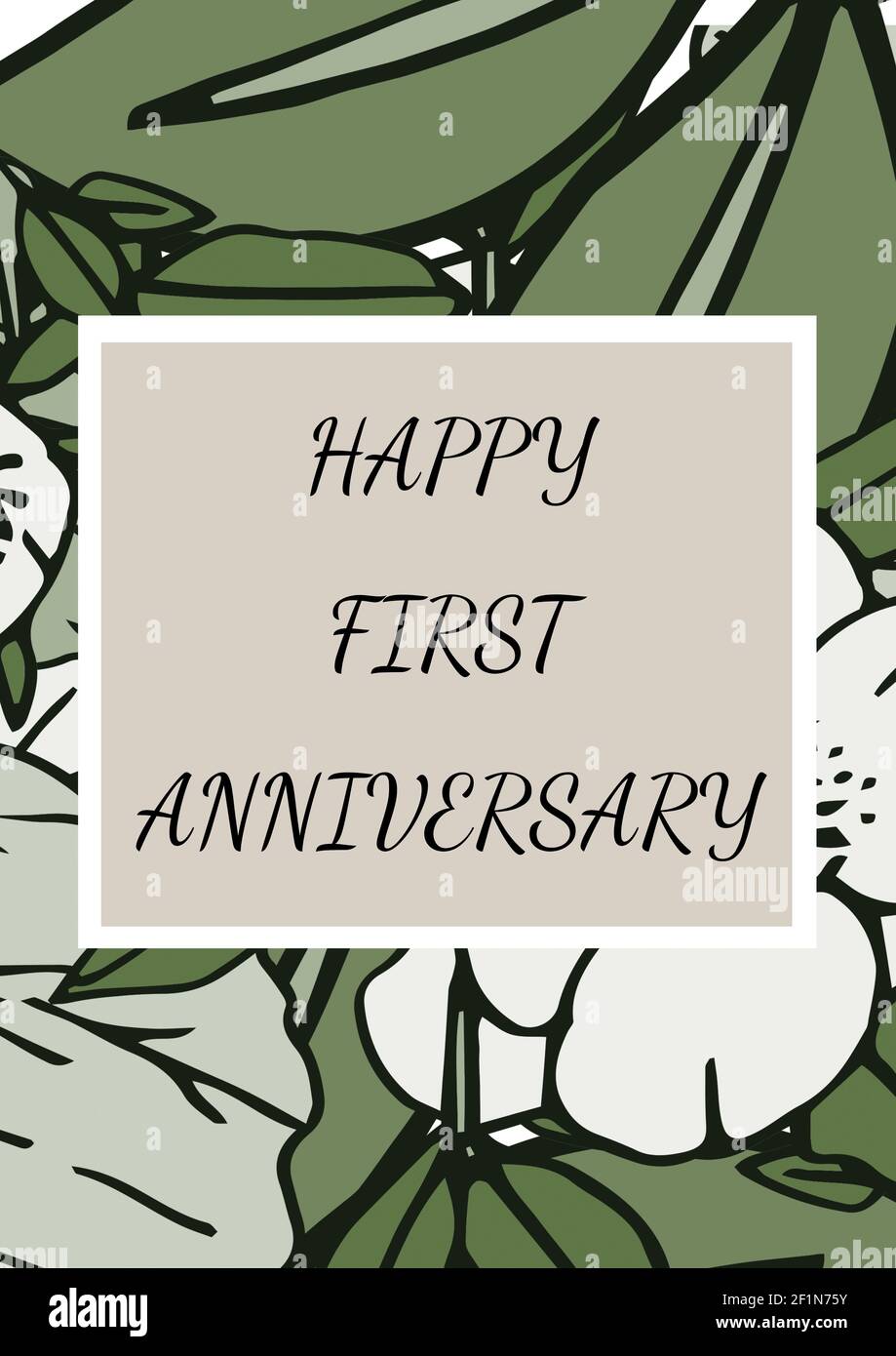 Happy anniversary card flower background hi-res stock photography and  images - Alamy