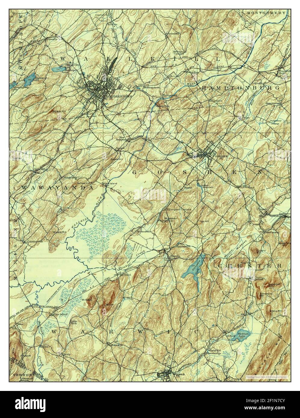 Map of goshen new york hires stock photography and images Alamy