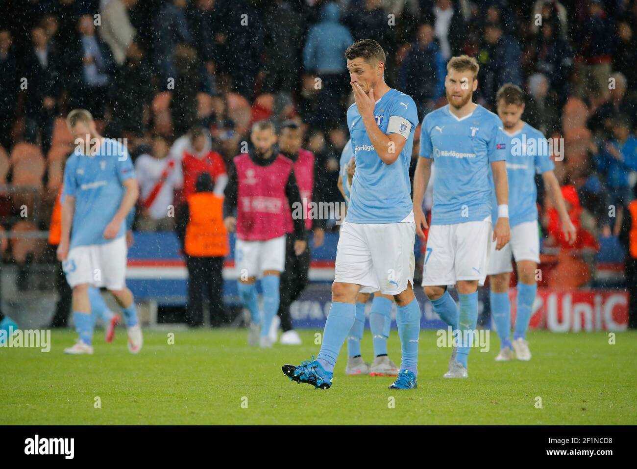 Markus Rosenberg Malmo Ff During The Uefa Champions League Group A Football Match Between Paris Saint Germain And Malmo Ff On September 15 2015 At Parc Des Princes Stadium In Paris France
