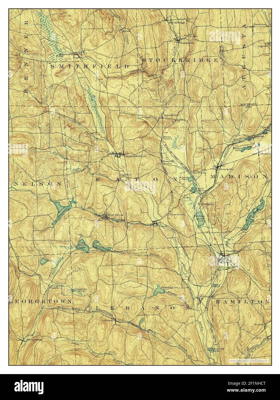 Morrisville, New York, map 1902, 162500, United States of America by
