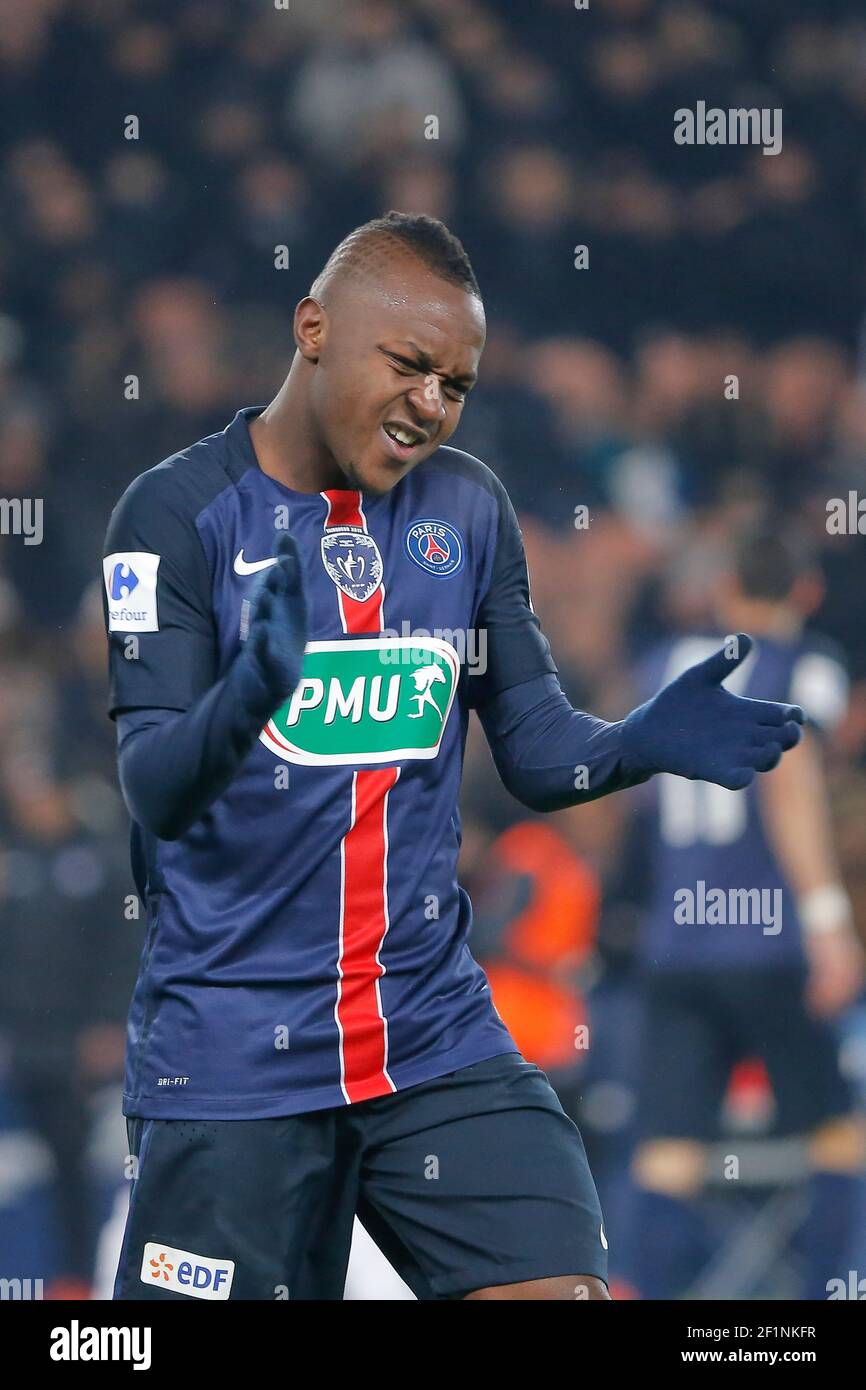 Hervin Ongenda (psg) during the French Cup 1/16 final football match